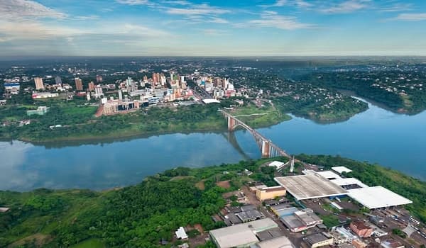 Paisaje de Ciudad del Este
